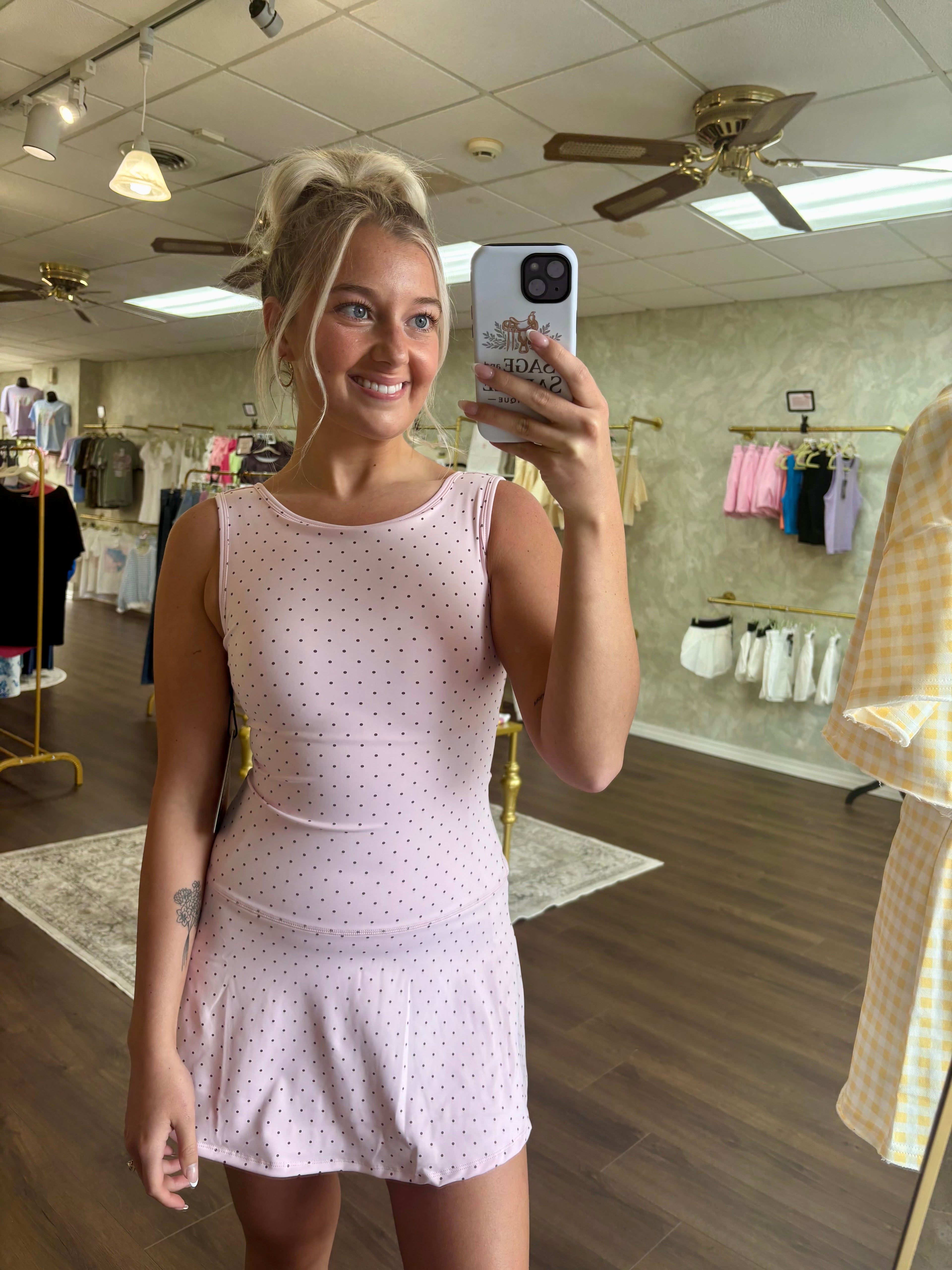 A-Line Athletic Mini Dress