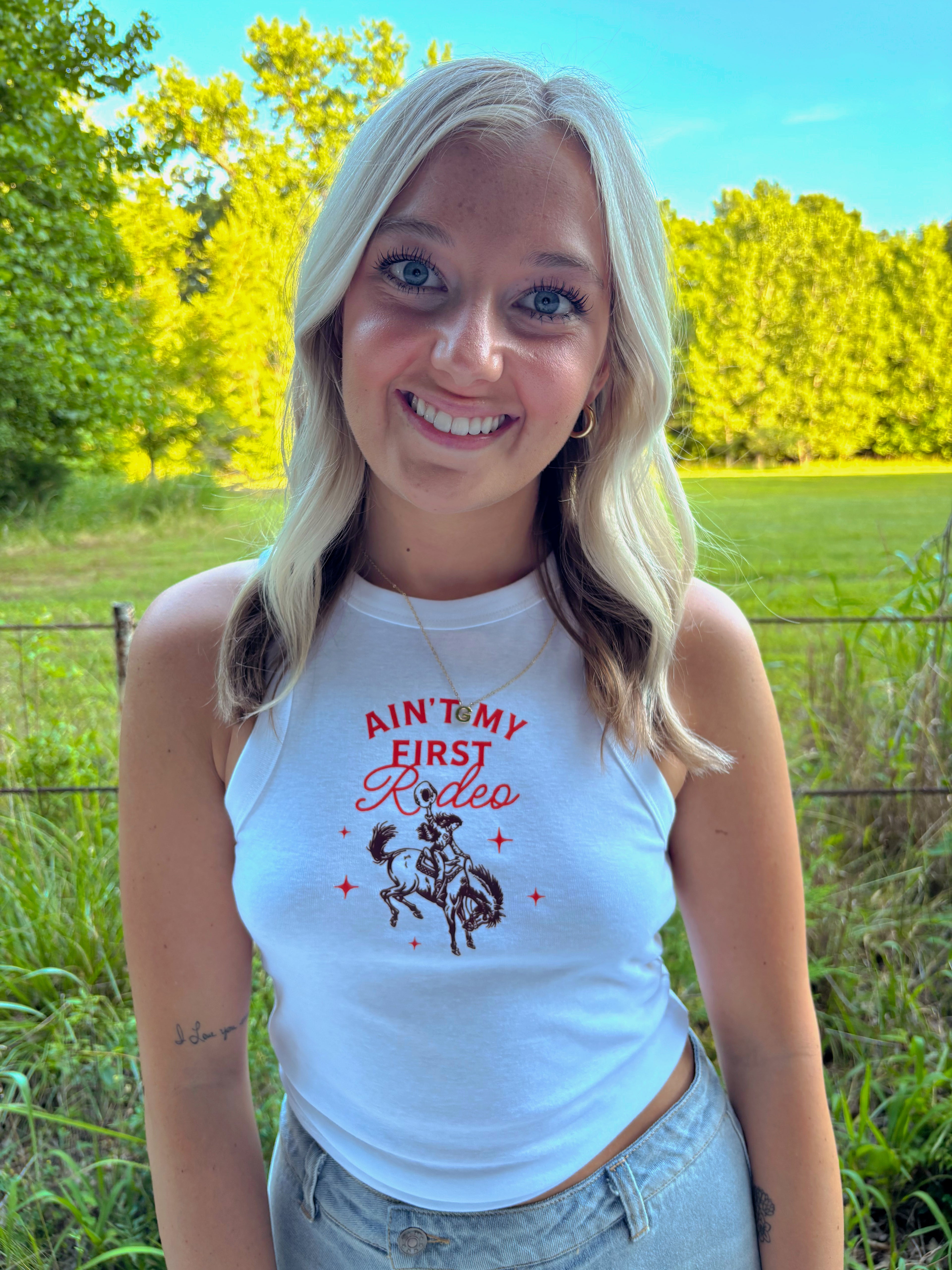 Ain't My First Rodeo Tank Top