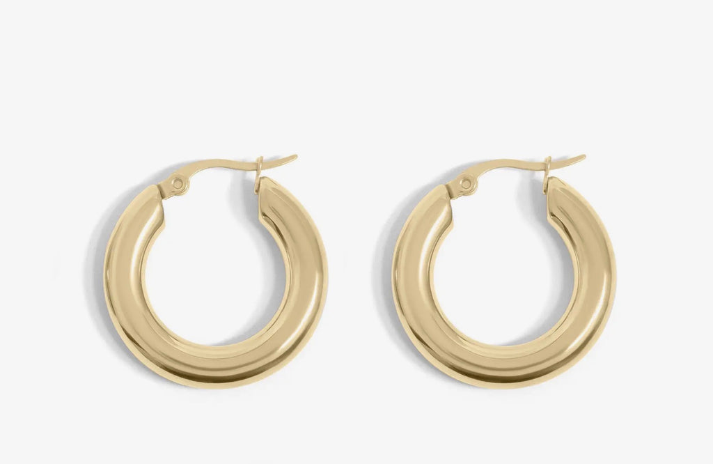 Chunky Hoop Earrings