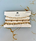 Set of 3 Gold Bracelet