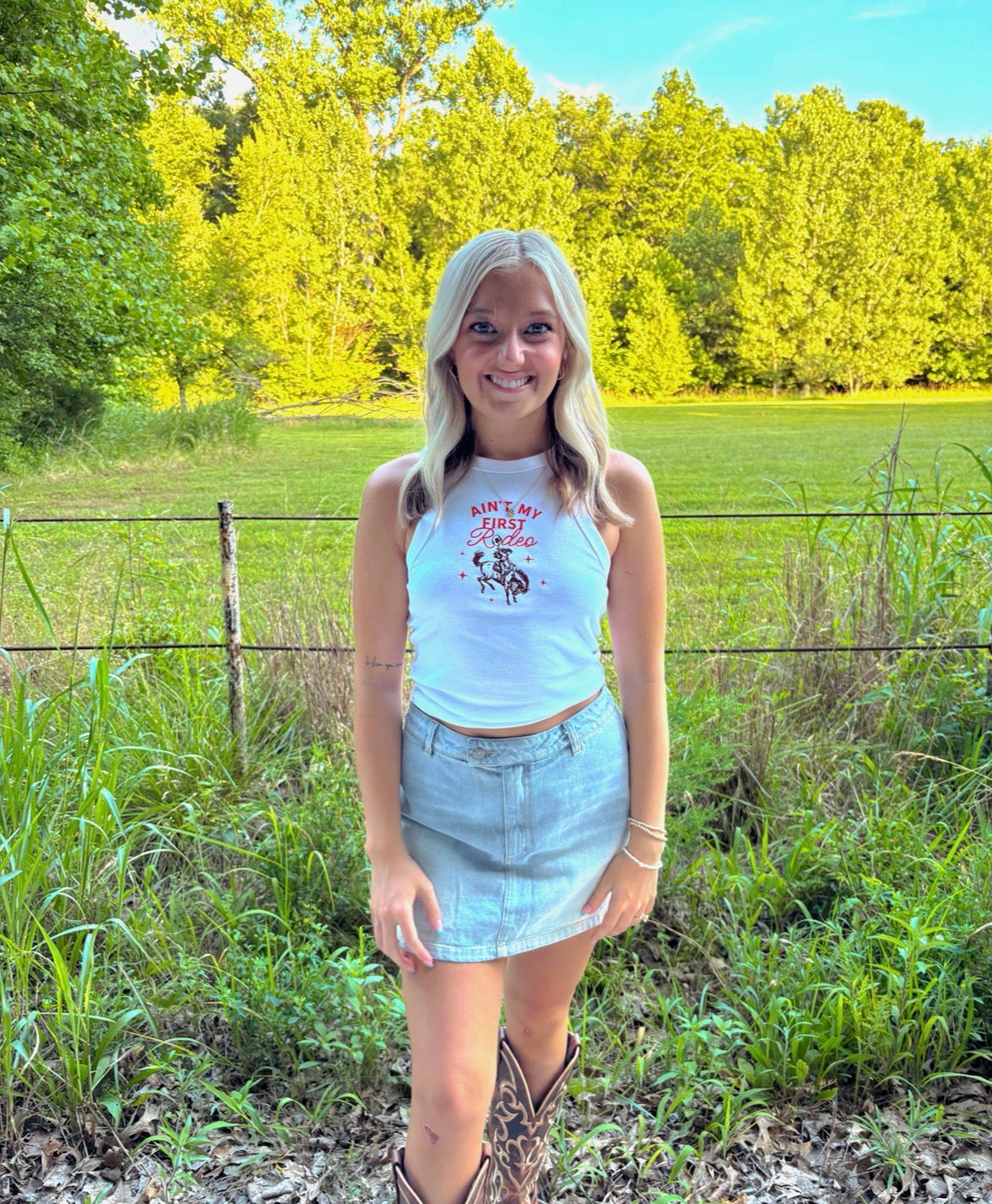 Ain't My First Rodeo Tank Top
