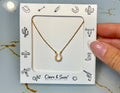 Dainty Horseshoe Necklace
