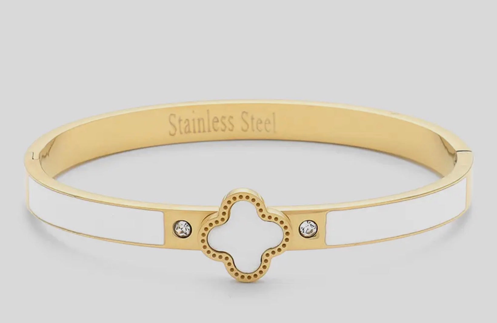 Stainless Steel Hinged Bracelet