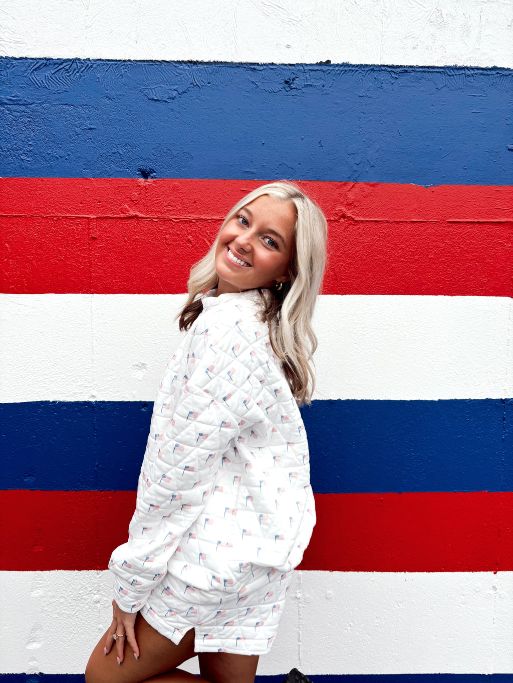 All-American Quilted Shorts
