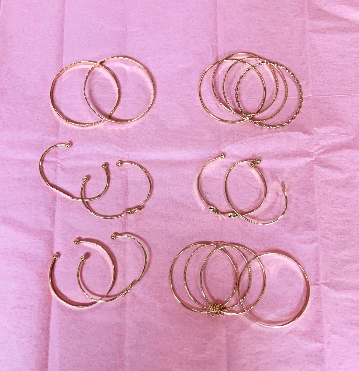 Bella Gold Bracelet Sets