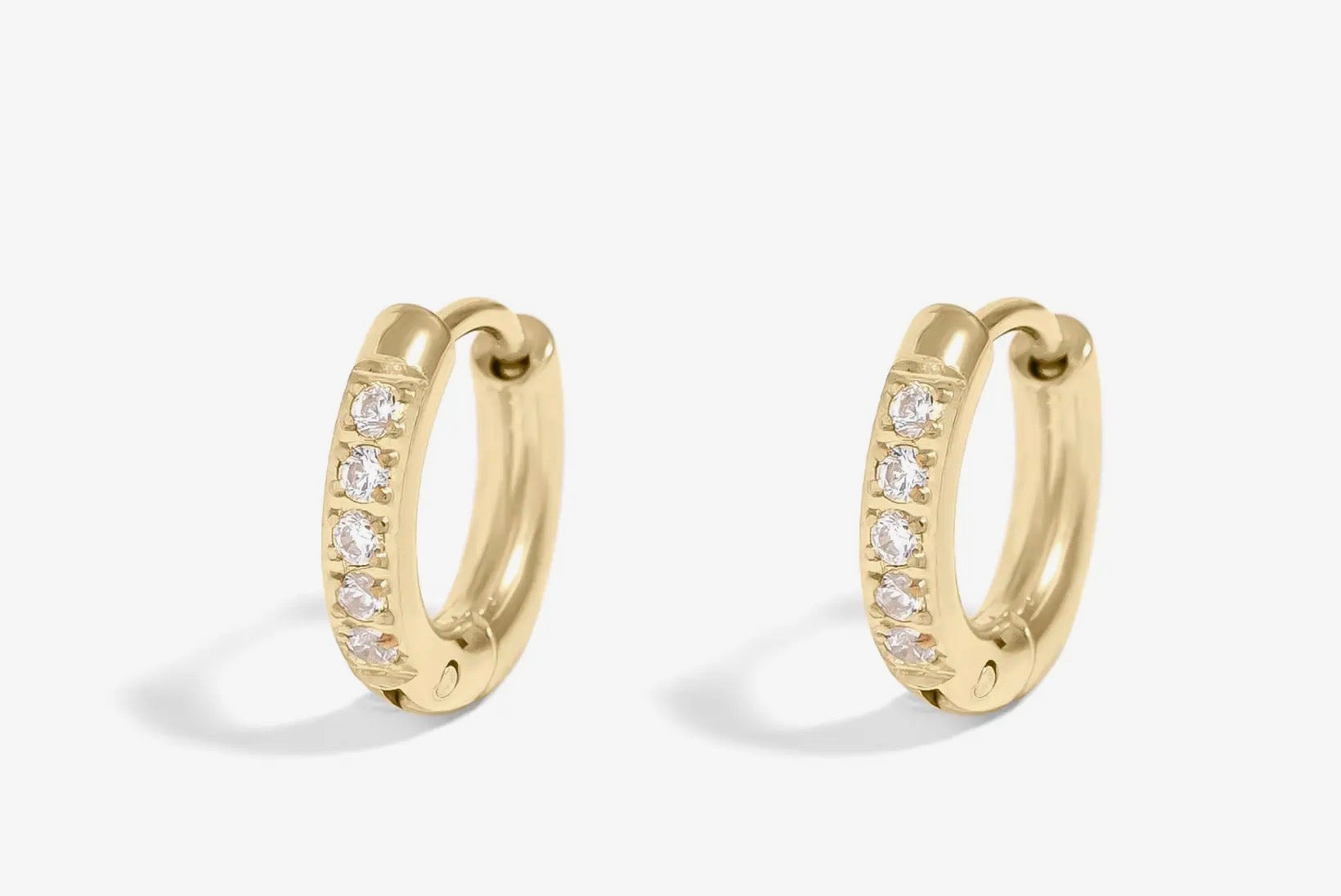 Small Gold Hoop Earrings