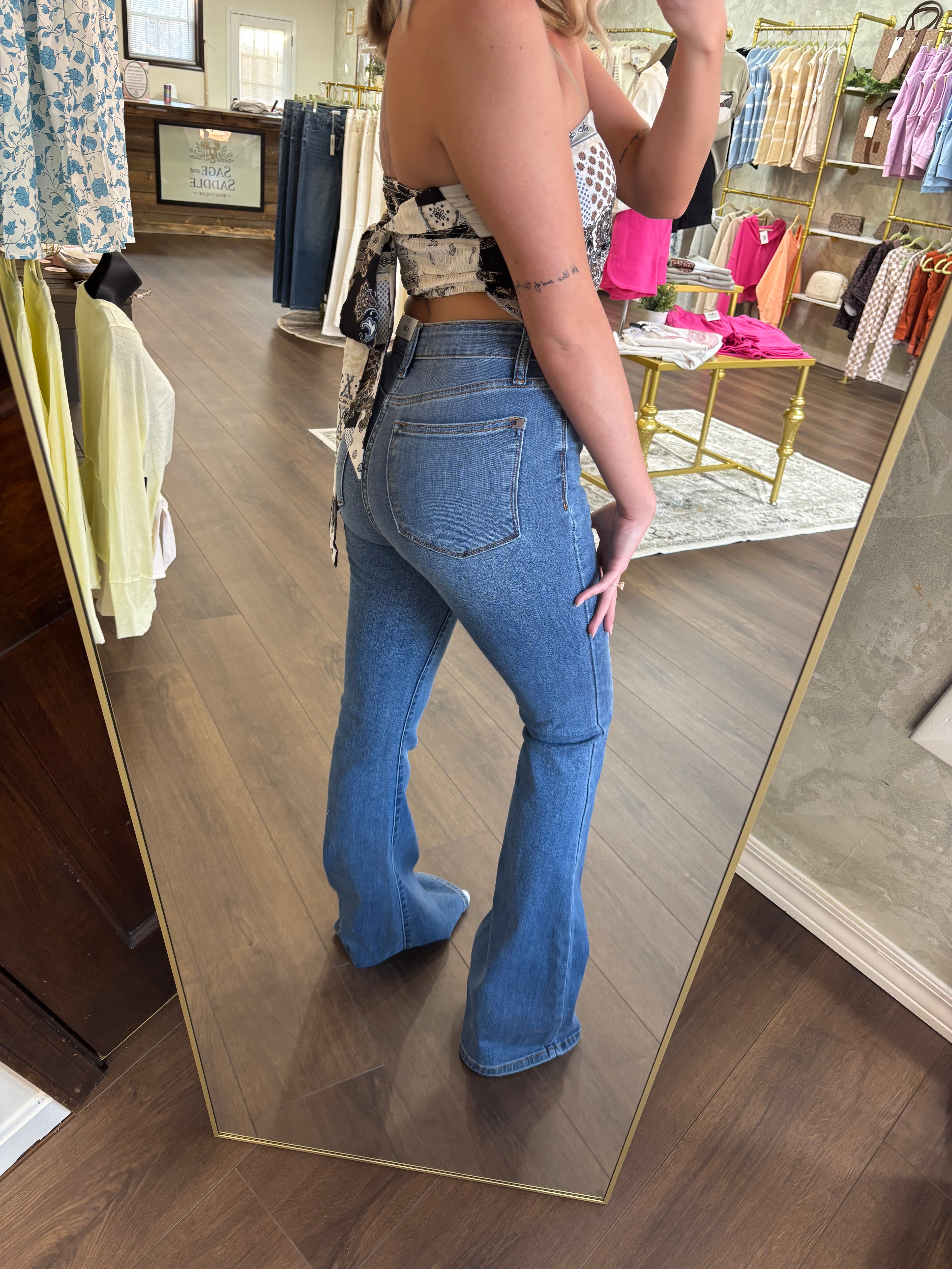 Judy Blue HW Classic Flare