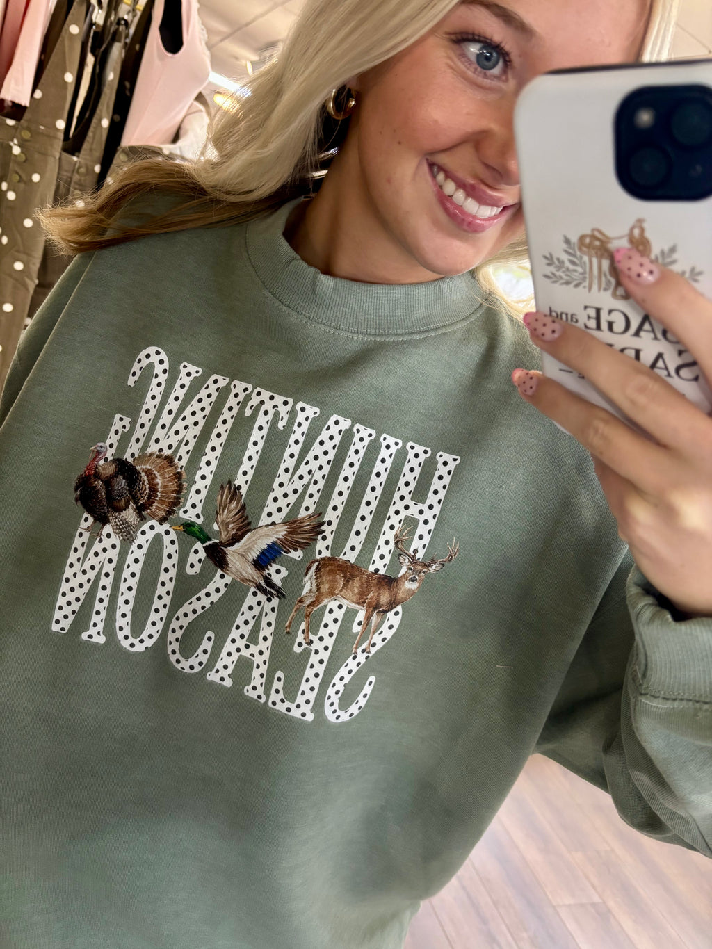 Hunting Season Mock Neck