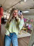 Citrus and Sky Sweater