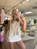 Polka Dot Tie Tank
