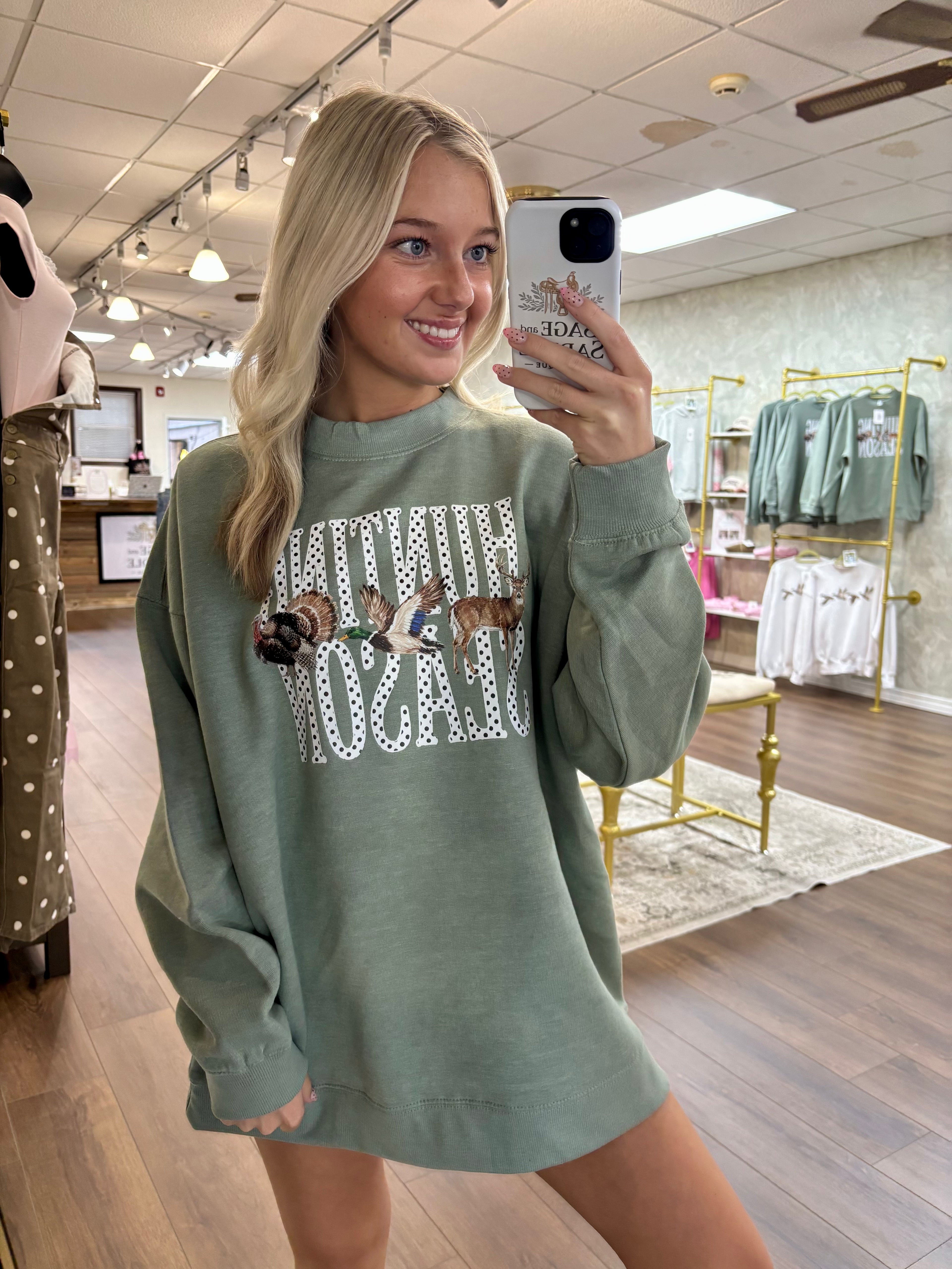 Hunting Season Mock Neck