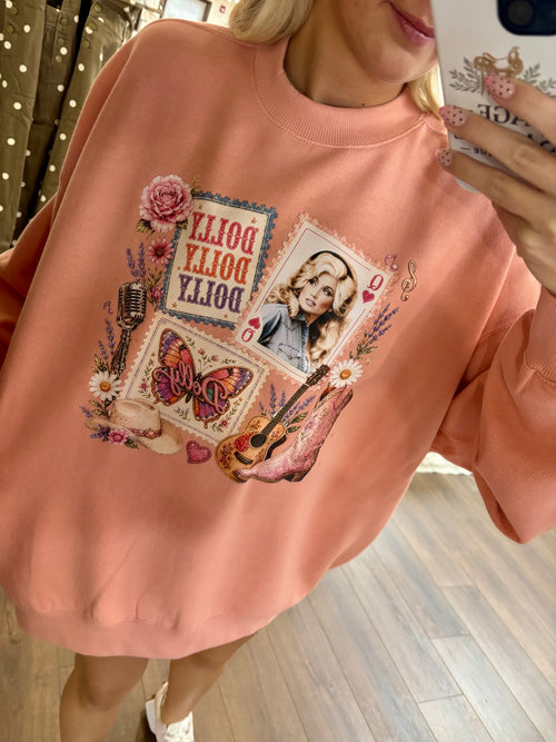 Backwoods Barbie Mock Neck