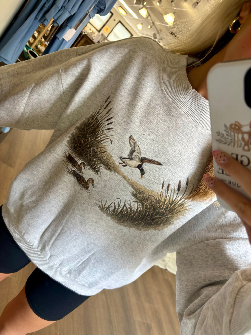 Southern Mallard Mock Neck