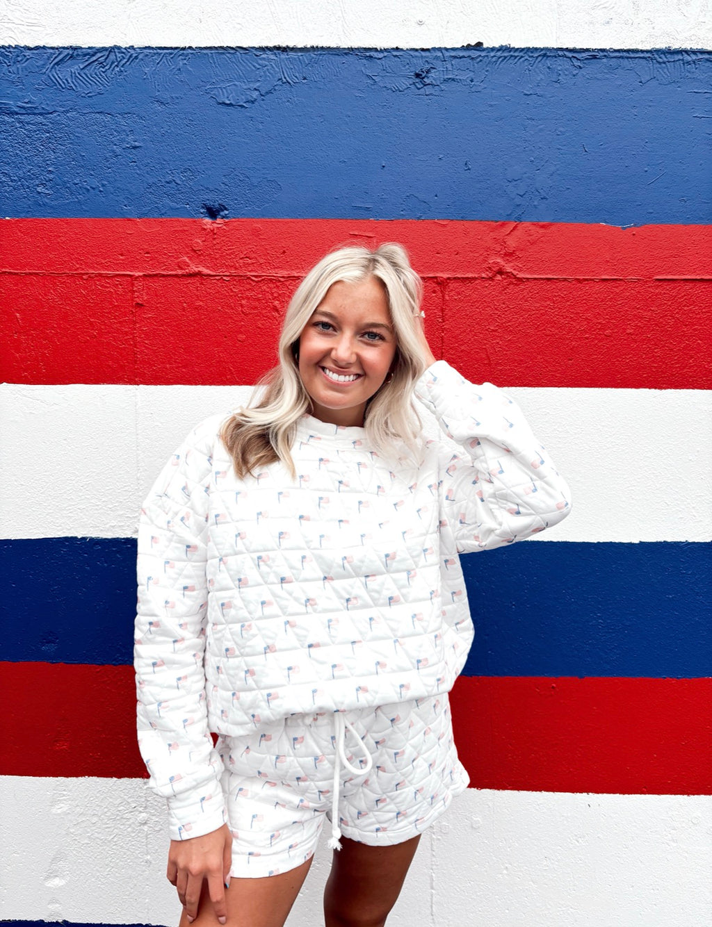 All-American Quilted Shorts