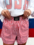 LULU MAC Gingham Boxer Short