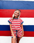 Americana Striped Set