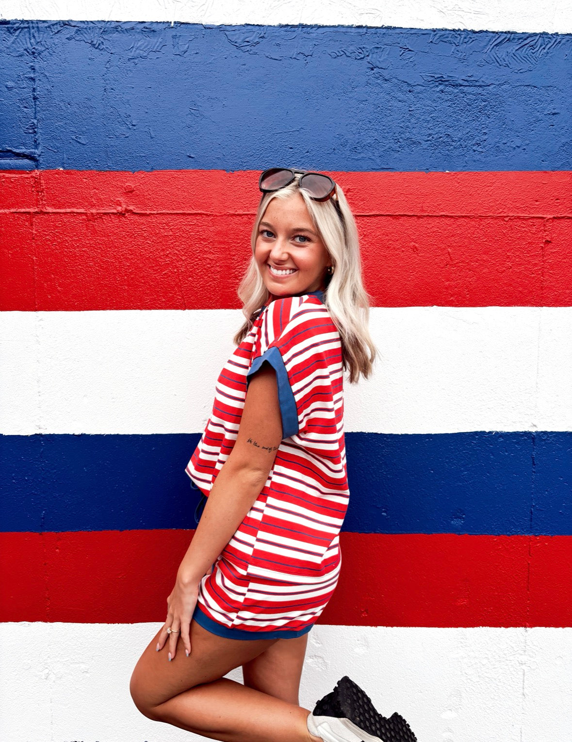 Americana Striped Set