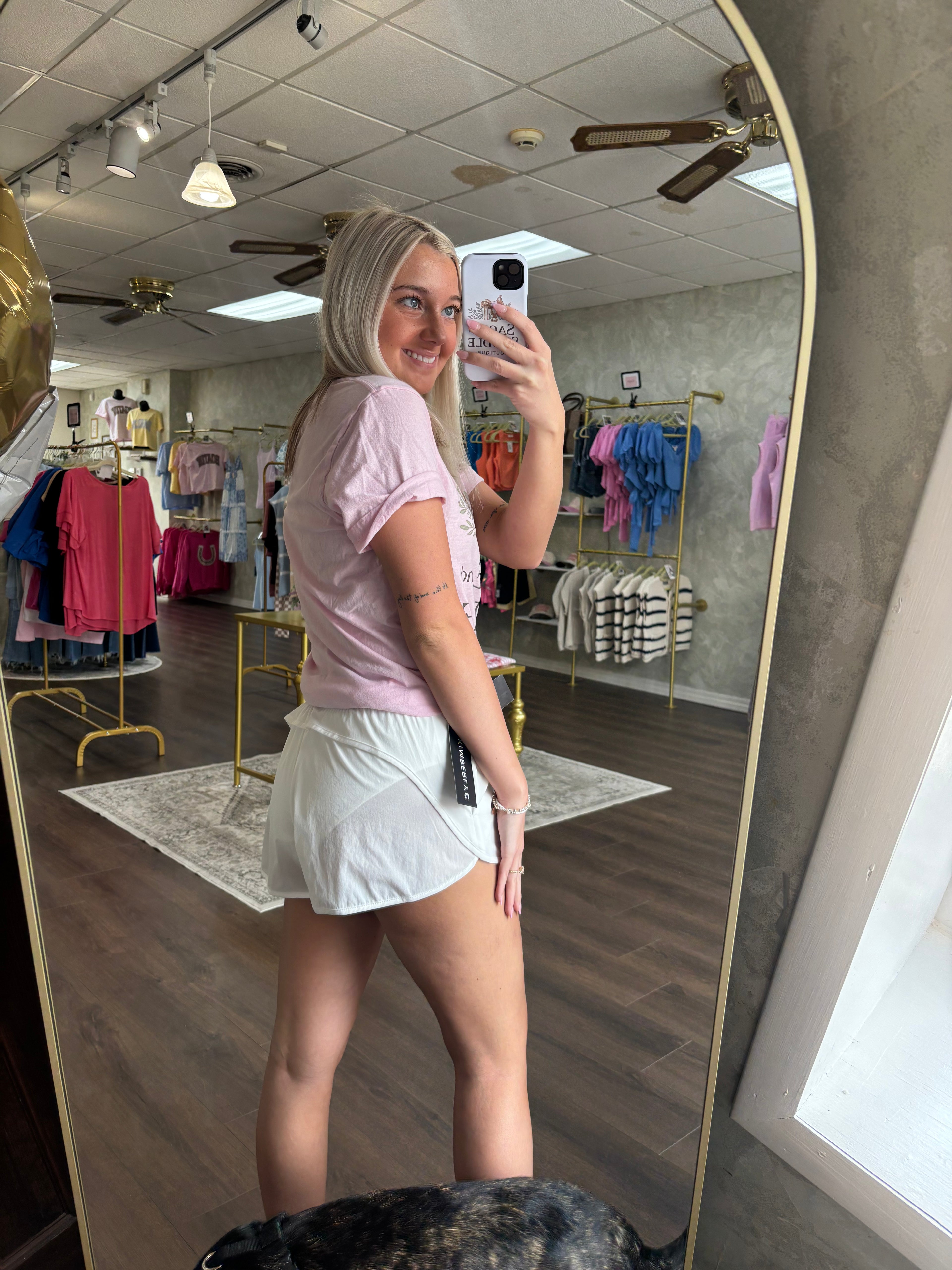 Lightweight Shorts with Elastic Waistband